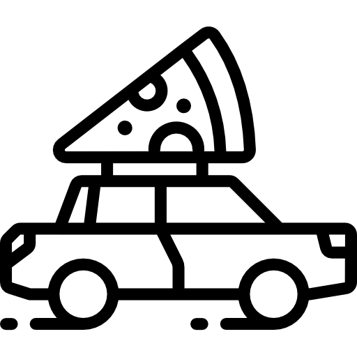 ピザ Basic Miscellany Lineal icon