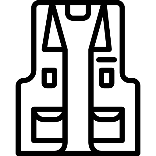 kamizelka wędkarska Smalllikeart Lineal ikona