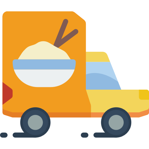 bestelwagen Basic Miscellany Flat icoon
