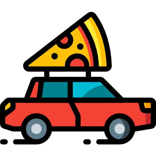 Pizza Basic Miscellany Lineal Color icon