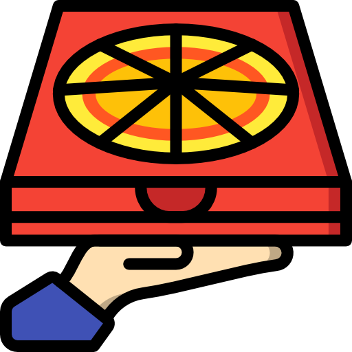 Pizza Basic Miscellany Lineal Color icon