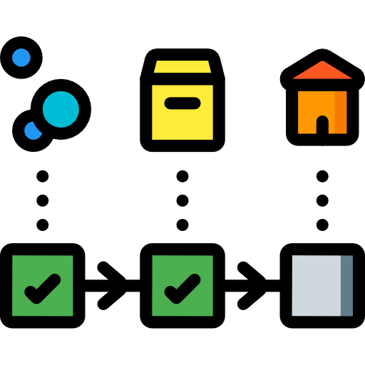 Delivery Basic Miscellany Lineal Color icon