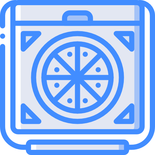 pizza Basic Miscellany Blue ikona