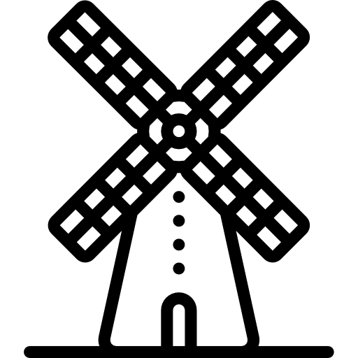 wiatrak Basic Miscellany Lineal ikona