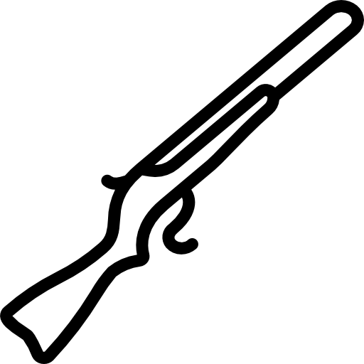 fusil Basic Miscellany Lineal Icône