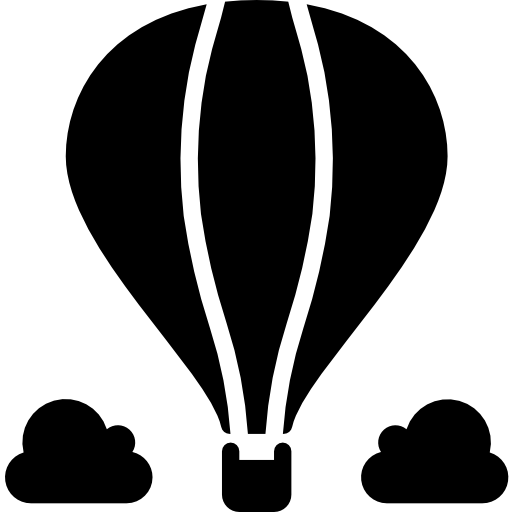 mongolfiera Basic Miscellany Fill icona