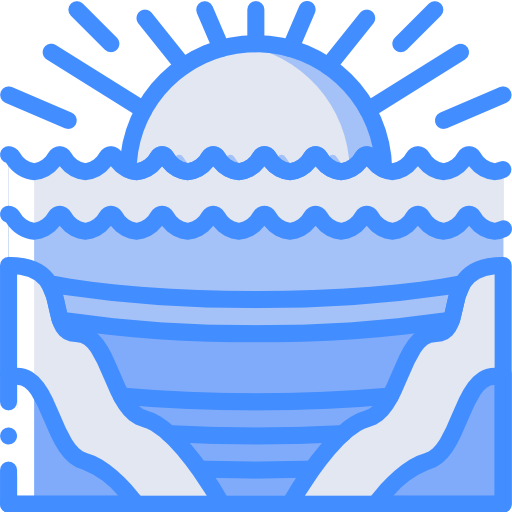 댐 Basic Miscellany Blue icon