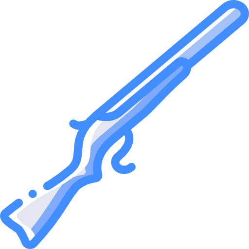 fusil Basic Miscellany Blue Icône