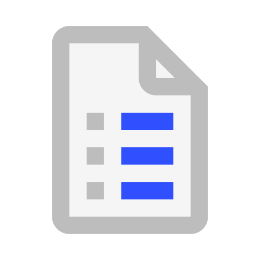 papier Generic color lineal-color icon