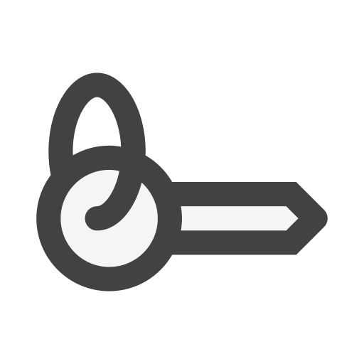 Key Generic outline icon