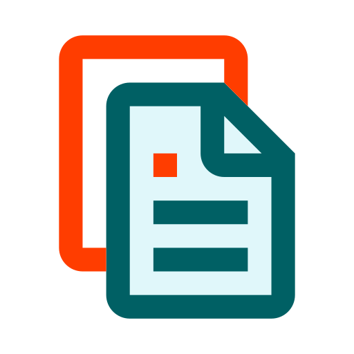 Paper Generic color lineal-color icon