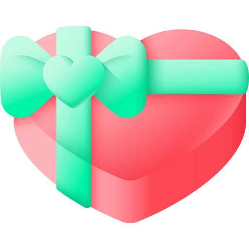 Gift 3D Color icon
