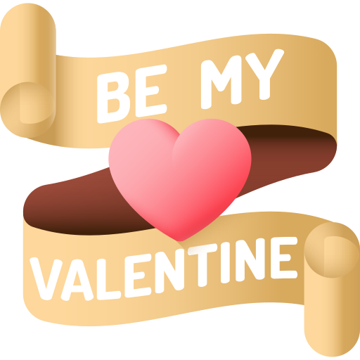 Valentines day 3D Color icon