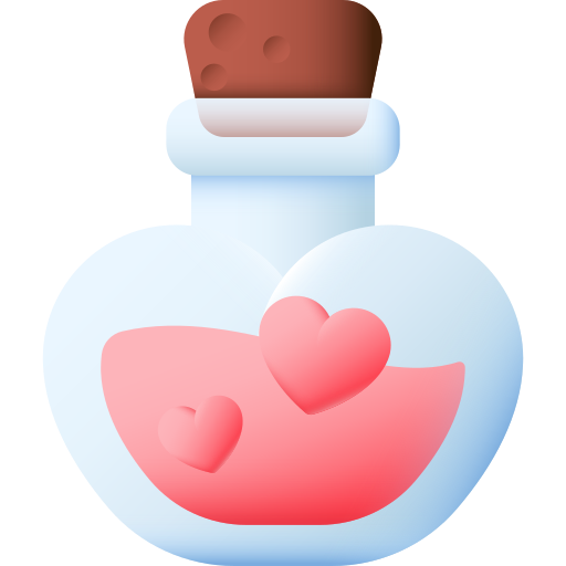 사랑의 묘약 3D Color icon