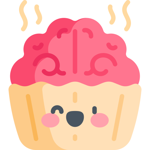 muffin Kawaii Flat icon