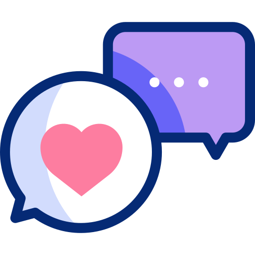 Chat Basic Accent Lineal Color icon