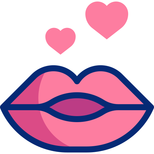 唇 Basic Accent Lineal Color icon