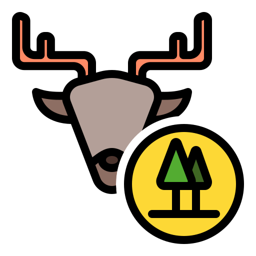 ciervo Generic color lineal-color icono