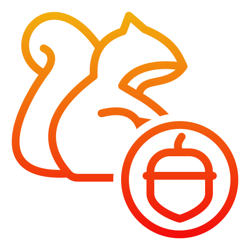 eichhörnchen Generic gradient outline icon