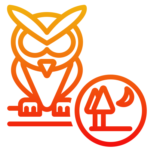 Owl Generic gradient outline icon