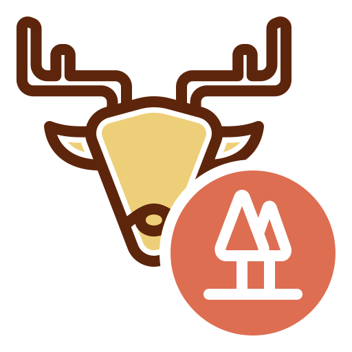 鹿 Generic color fill icon