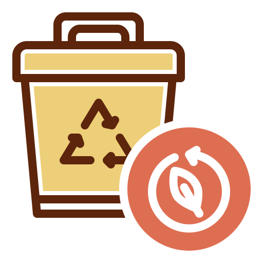 Recycle trash Generic color fill icon