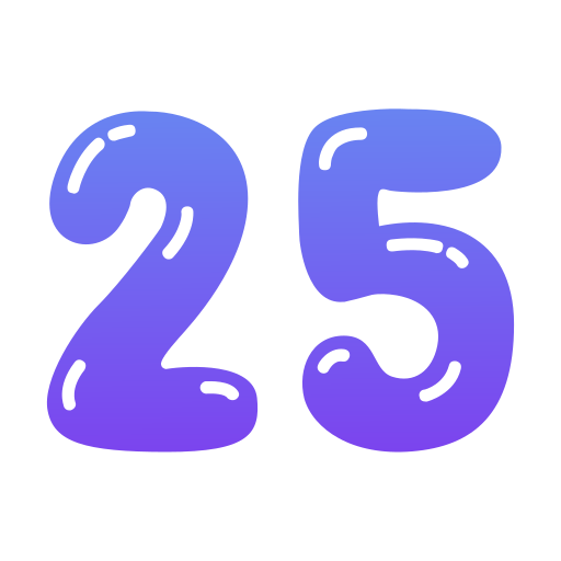 25 Generic gradient fill icon