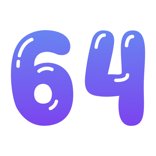 64 Generic gradient fill Ícone