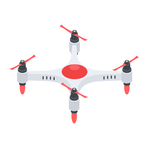 Drone Generic color fill icon