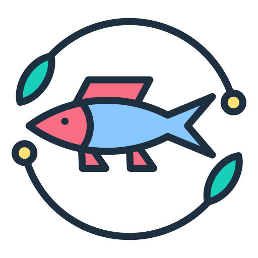 Aquaculture Generic color lineal-color icon
