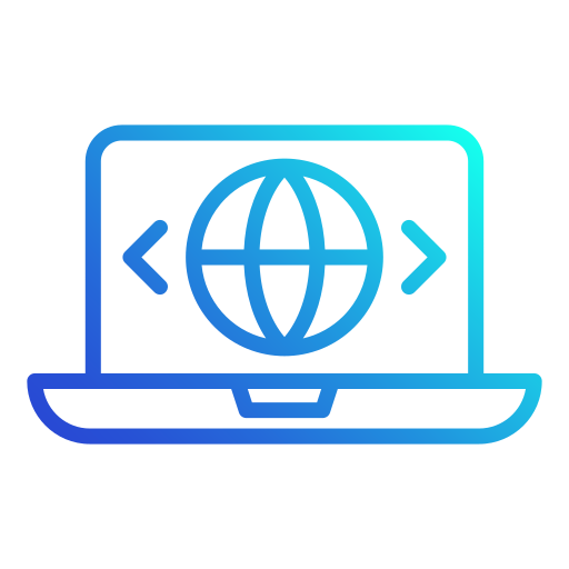 Веб-разработка Generic gradient outline иконка