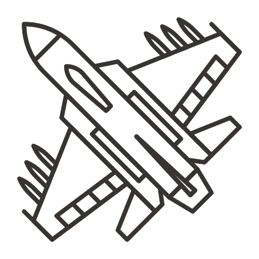 Plane Generic outline icon