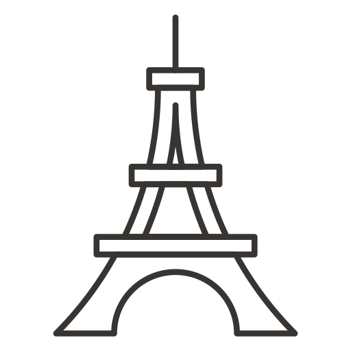 Paris Generic outline icon
