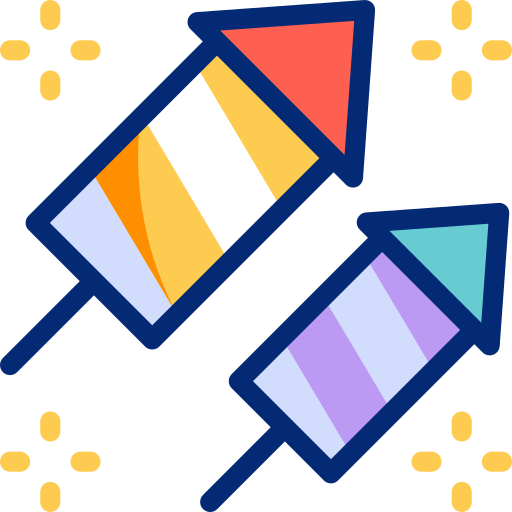 花火 Basic Accent Lineal Color icon