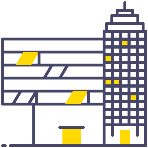 città Generic color lineal-color icona
