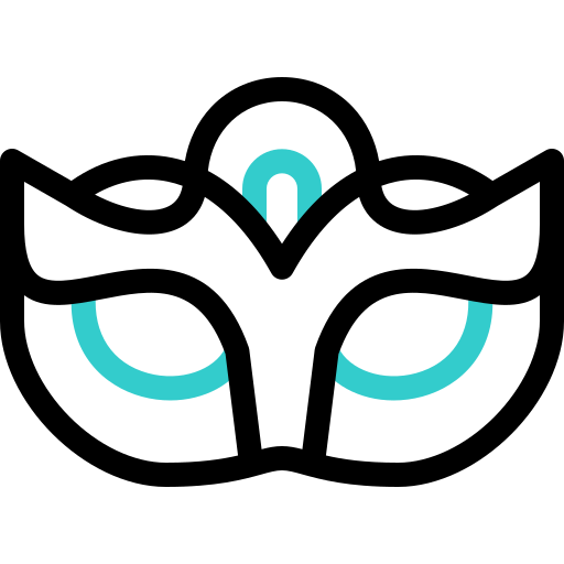 カーニバルマスク Basic Accent Outline icon