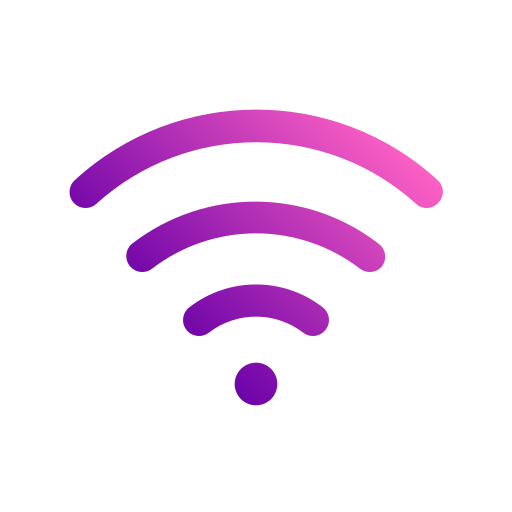 wi-fi Generic gradient fill Ícone