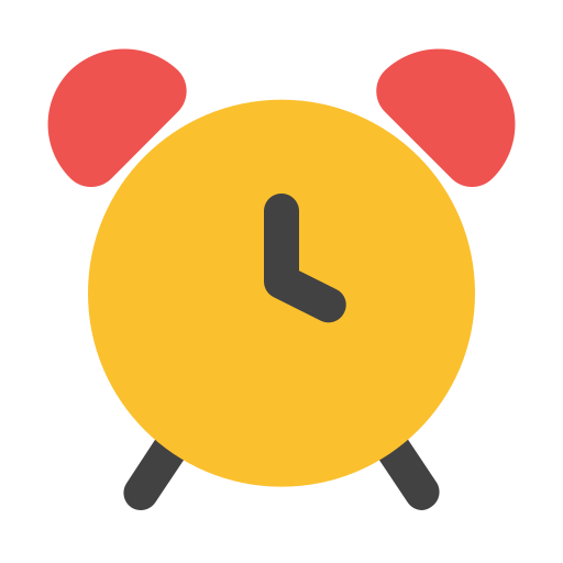 Alarm clock Generic color fill icon