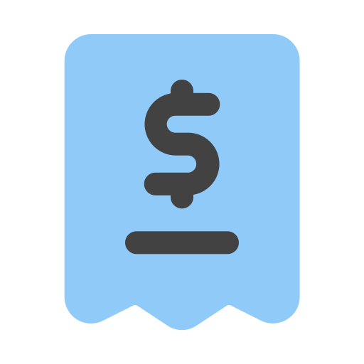 Invoice Generic color fill icon