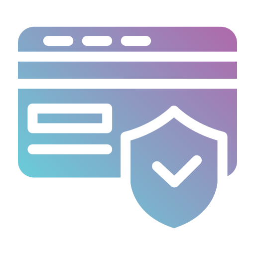신용카드 Generic gradient fill icon