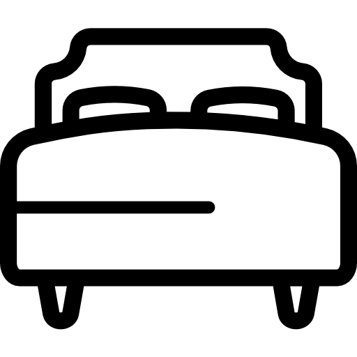 doppelbett Yuttapong Lineal icon