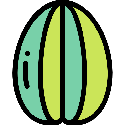 carambola Detailed Rounded Lineal color icon