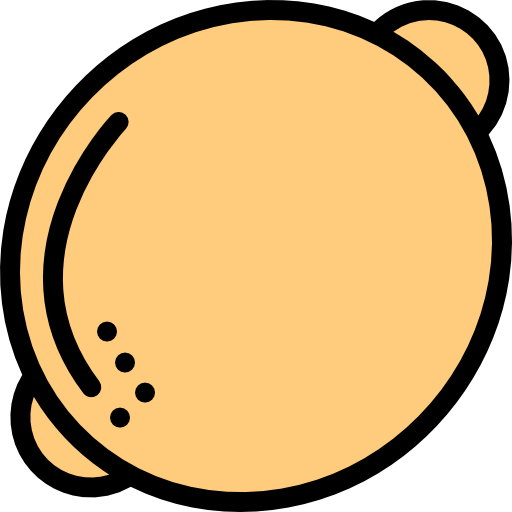 レモン Detailed Rounded Lineal color icon