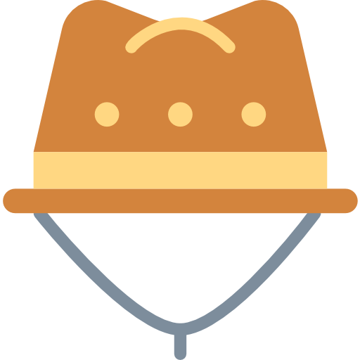 kapelusz odkrywcy Smalllikeart Flat ikona