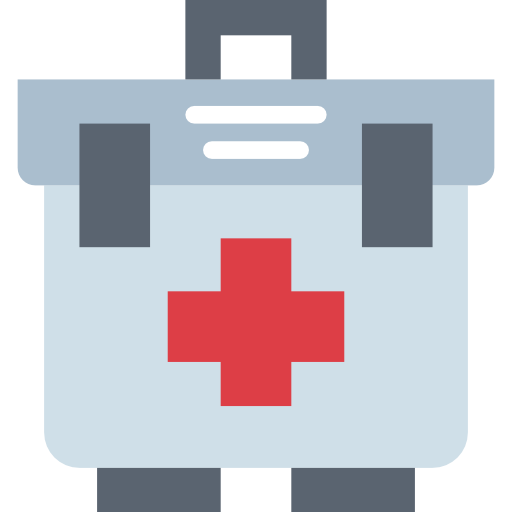 First aid kit Smalllikeart Flat icon