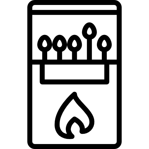streichhölzer Smalllikeart Lineal icon
