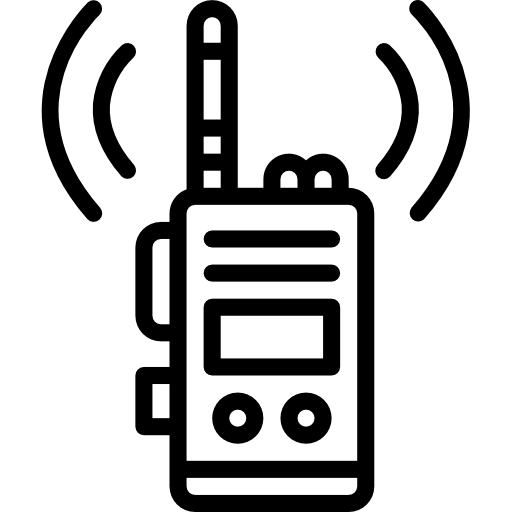 krótkofalówka Smalllikeart Lineal ikona