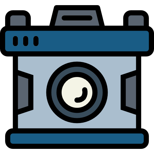 kamera Smalllikeart Lineal Color icon