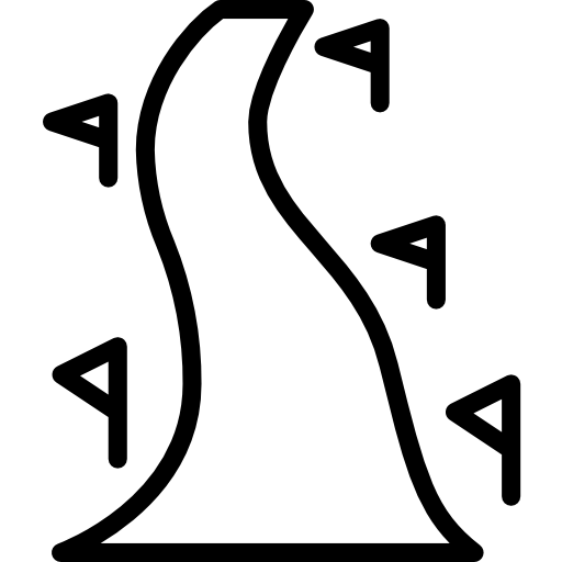 pendenza Basic Miscellany Lineal icona