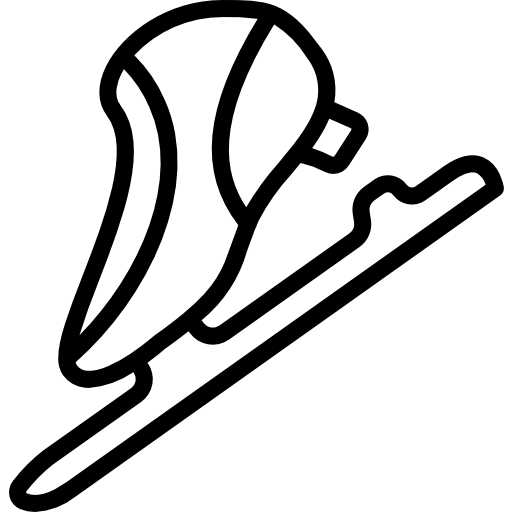 Łyżwa Basic Miscellany Lineal ikona